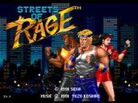 une photo d'Ã©cran de Streets of Rage sur Sega Megadrive